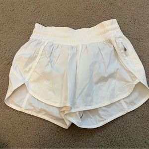 Lululemon White athletic shorts